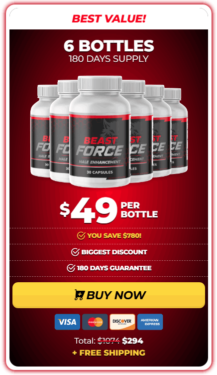 Oerder BeastForce 6 Bottles